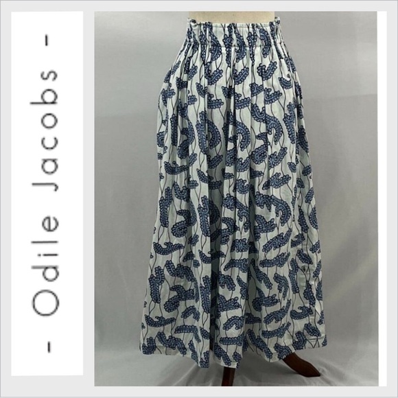 Designer Odile Jacob’s maxi  Skirt one size - Picture 1 of 6